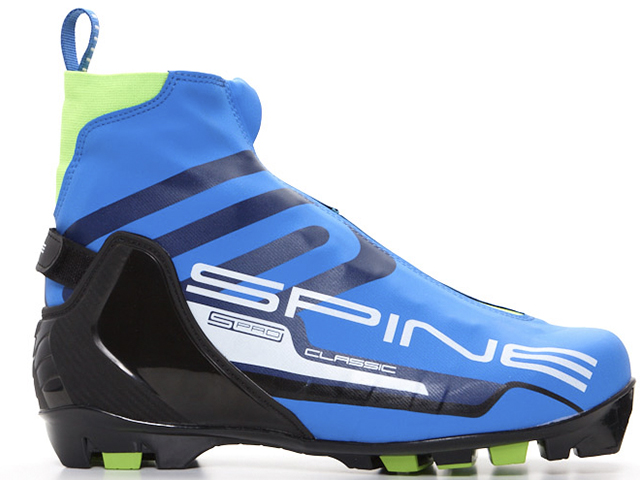 Лыжные ботинки SPINE NNN Classic (294) (черный/синий)