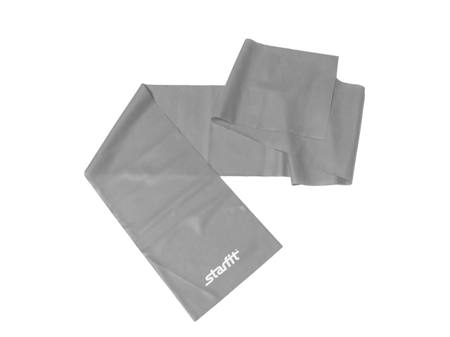 Эспандер ленточный для йоги STARFIT ES-201 1200*150*0,55 мм, серый