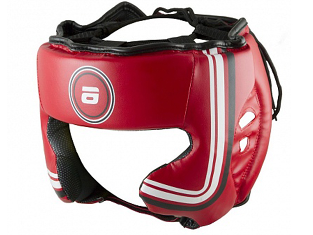 Шлем боксерский Atemi размер L цвет красный, LTB-16320