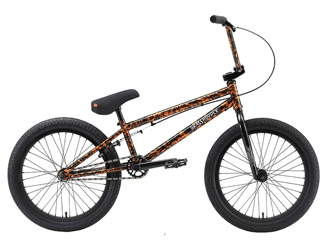 Велосипед 20 TechTeam Grasshoper 2022 оранжево-черный