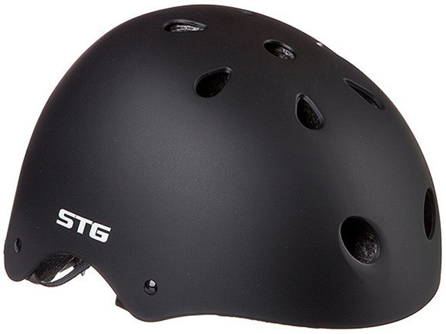 Шлем STG , модель MTV12 черный, с фикс застежкой.