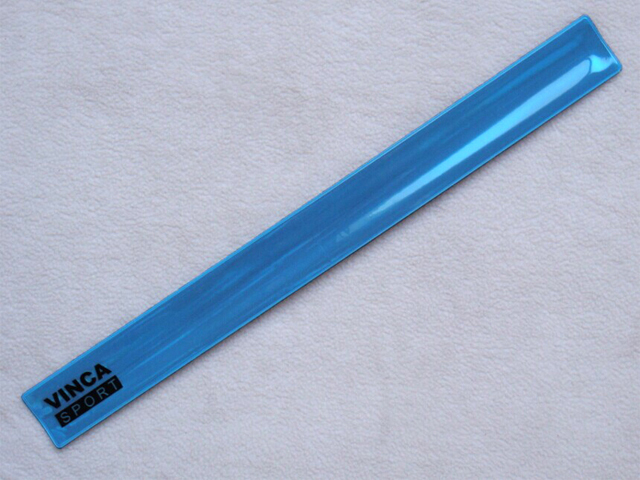Светоотражающий браслет Vinca Sport 30*330мм синий