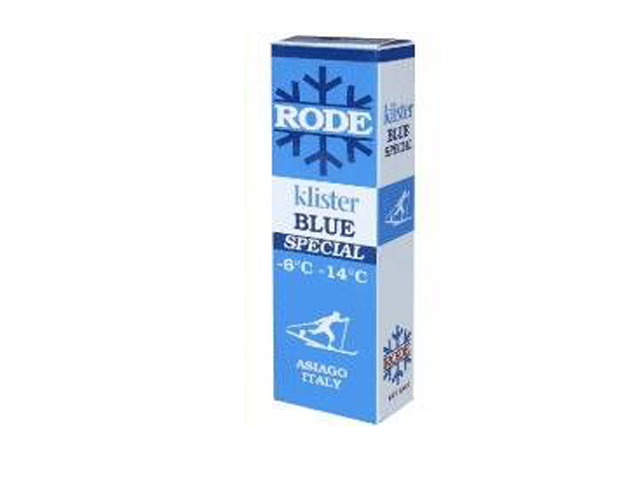 Мазь жидкая-клистер RODE K10 KLISTER BLUE SPECIAL, синяя спец., -6/-14°C, 60 г