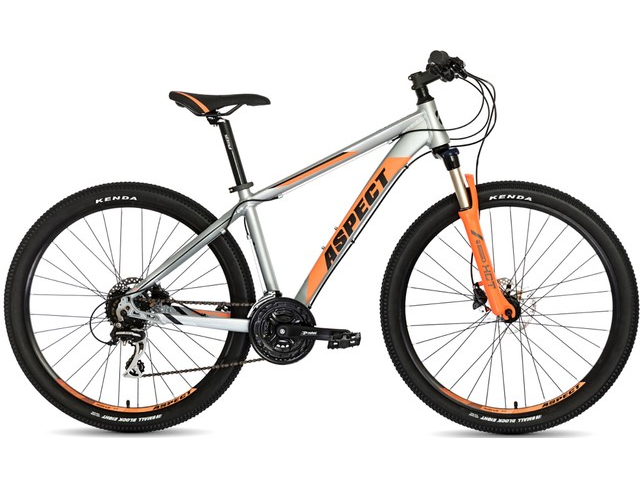 Велосипед 27,5 Aspect STIMUL (Серо-оранжевый)