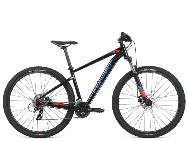 Велосипед 27,5 FORMAT 1414 (16 ск.) 2020-2021, черный