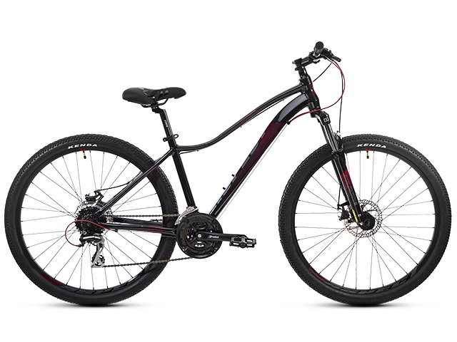 Велосипед 27,5 Aspect ALMA (Черно-фиолетовый)