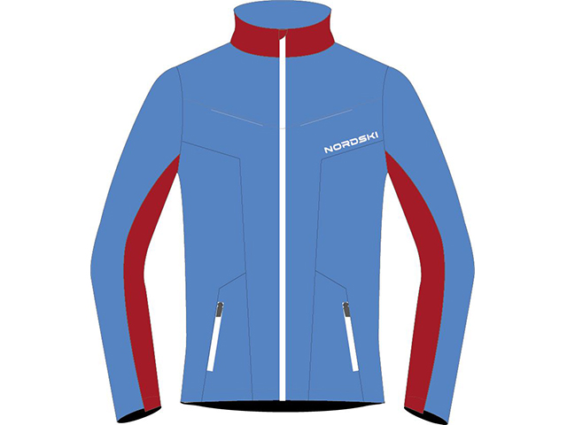 Разминочная куртка Nordski Jr.National Blue