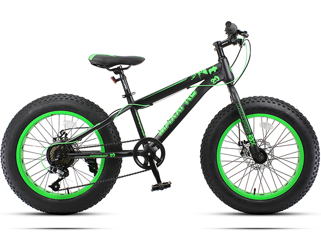 Велосипед 20 FAT X20 N2040-1 (чёрно-зелёный)