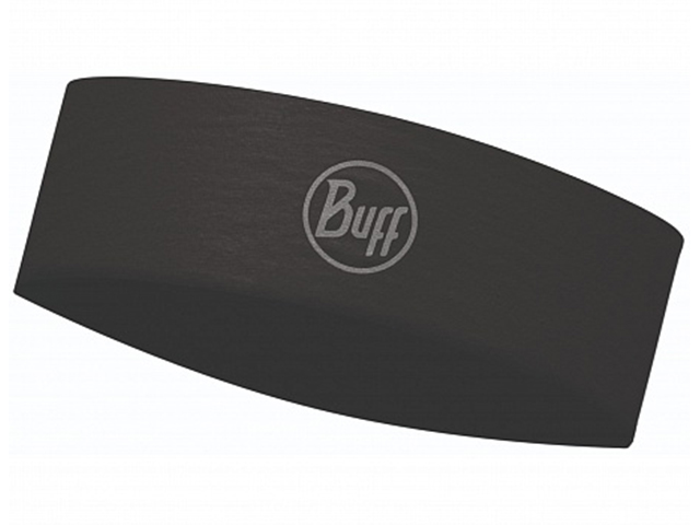 Повязка BUFF CoolNet® UV+ Slim Headband R-Solid Black (US:one size)