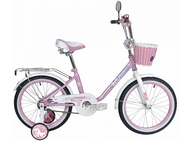 Велосипед 20 Black Aqua Princess (розовый-белый)