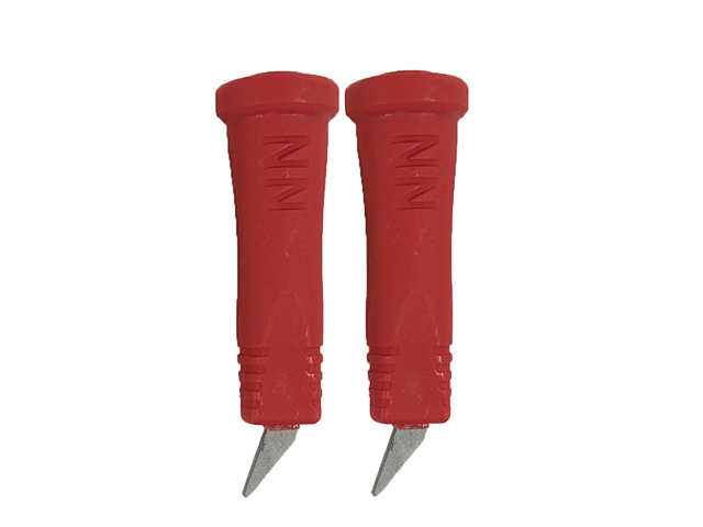 Опоры (лапки) SKI TIME (T-2) Для лыжероллерных палок, красные (твердосплавный наконечник