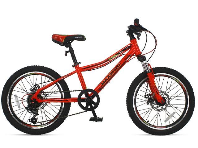 Велосипед 20 MAXXPRO STEELY ULTRA N2003-2 (красно-чёрный)