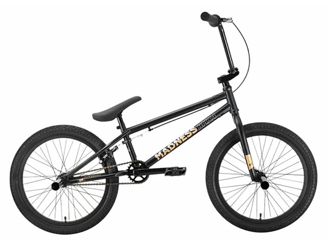 Велосипед 20 Stark'22 Madness BMX 4 черный/золотой