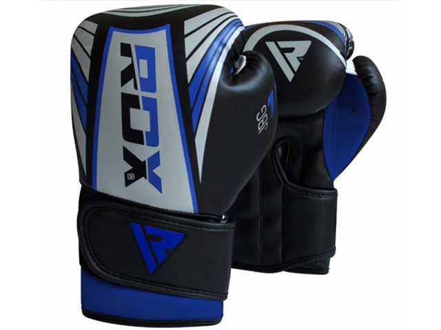 Перчатки боксерские RDX KIDS JBG-1U SILVER/BLUE JBG-1U , детские