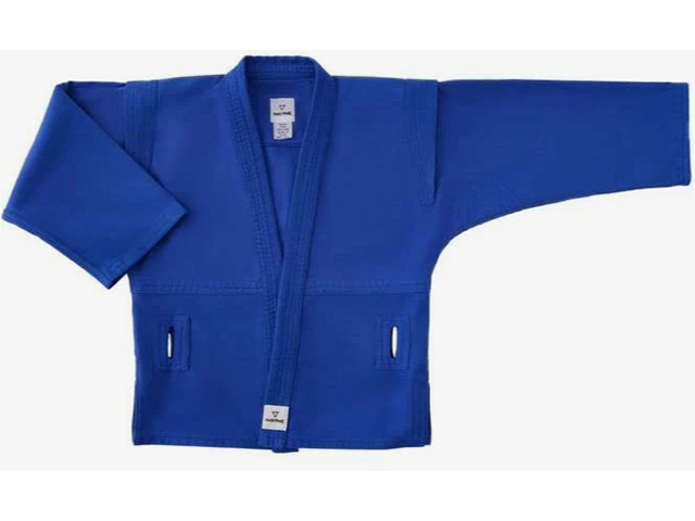 Куртка для самбо INSANE START IN22-SJ300, хлопок, синий, взрослый