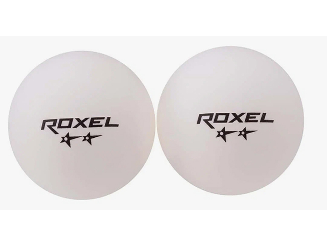 Мяч н/т Roxel 2* Swift, белый (6шт.)