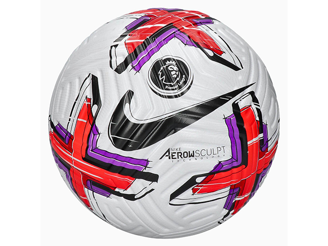 Мяч футбольный NIKE FLIGHT, Premier League,№5, современный дизайн, вес  410-440гр по цене 2180