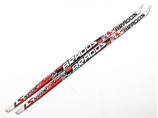 Лыжи STC STEP Brados LS Sport 3D black/red